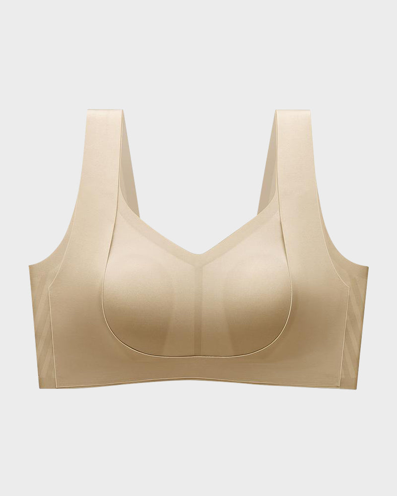 Ultimate Comfort Wireless Push-Up Minimizer Bra for Full Support