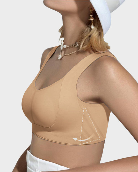 Ultimate Comfort Wireless Push-Up Minimizer Bra for Full Support