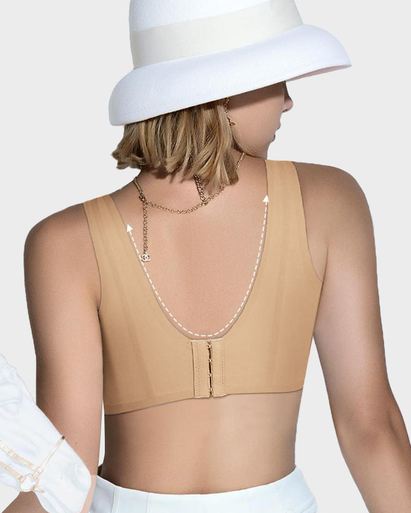 Ultimate Comfort Wireless Push-Up Minimizer Bra for Full Support