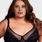 Shecurve Women's Elegant Full Coverage Lace Minimizer Bra with Underwire Support