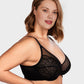 Elegant Full Coverage Lace Minimizer Bra for Comfortable Everyday Support