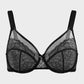 Shecurve Women's Elegant Full Coverage Lace Minimizer Bra with Underwire Support