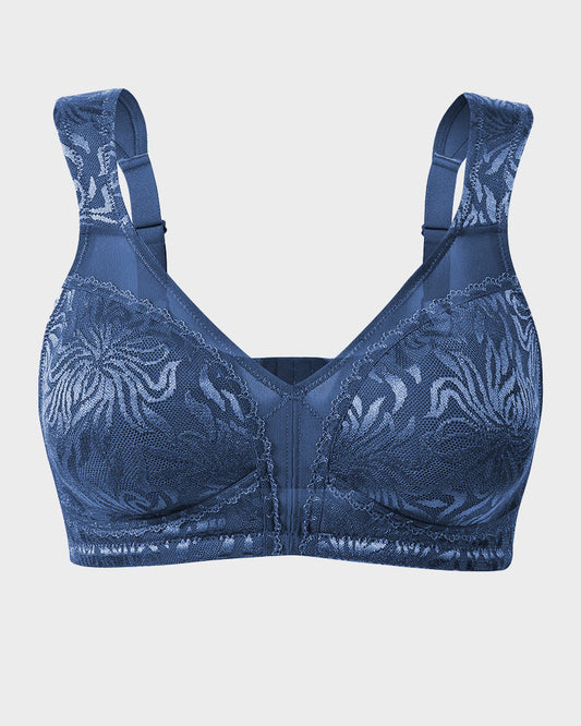 Seamless Full Coverage Wire-Free Minimizer Bra: Ultimate Comfort & Sleek Silhouette