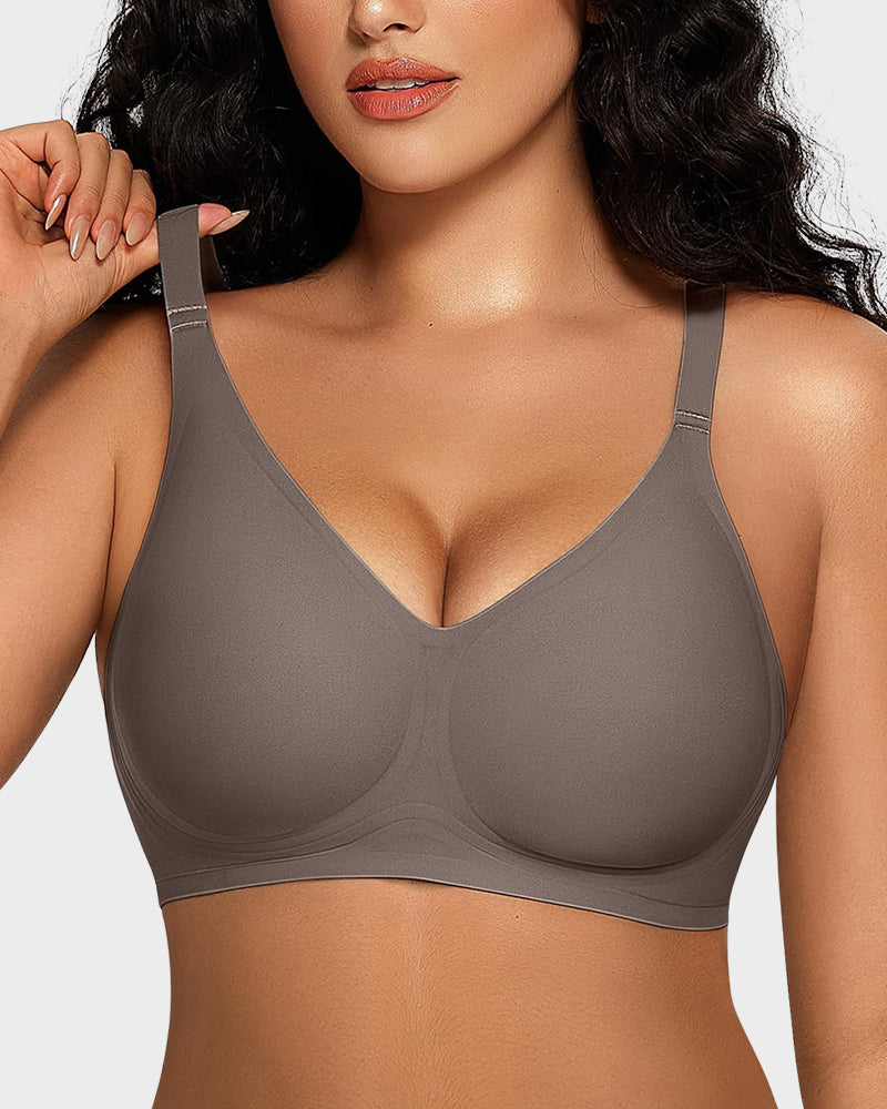 SheCurve Seamless Soft Comfort Wireless Bra: Revolutionary Jelly Strip Support