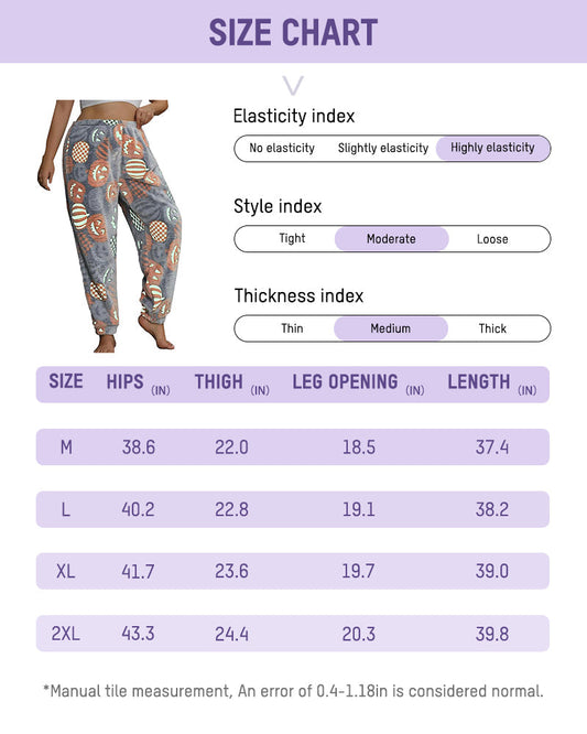 Glow-in-the-Dark Flannel Pajama Pants: Spooky Halloween Ghost & Pumpkin Print