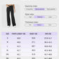 Stylish High-Waist Button Front Straight-Leg Pants - Comfortable Stretch Fabric Trousers