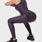 High-Waist Faux Leather Cargo Leggings: Sculpting, Squat-Proof, Breathable, with Pockets