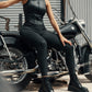 High-Waist Faux Leather Cargo Leggings: Sculpting, Squat-Proof, Breathable, with Pockets