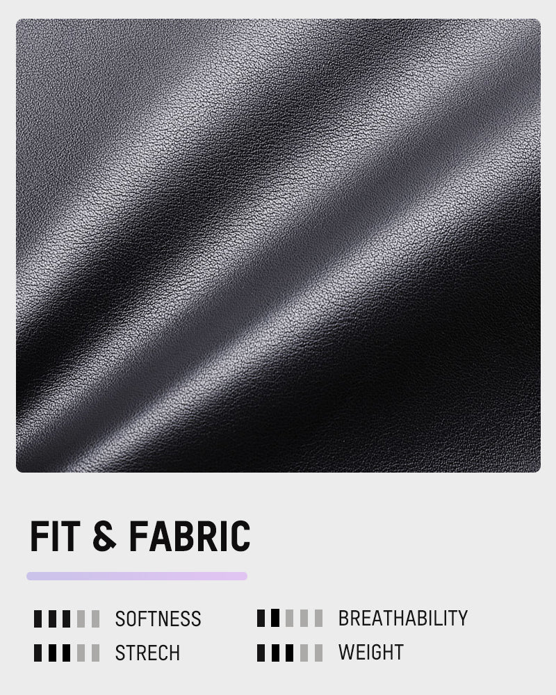 High-Waist Faux Leather Cargo Leggings: Sculpting, Squat-Proof, Breathable, with Pockets