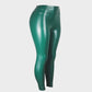 Stylish High-Waist Faux Leather Leggings: Matte, Glossy, Fleece-Lined, Tummy Control