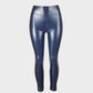 Stylish High-Waist Faux Leather Leggings: Matte, Glossy, Fleece-Lined, Tummy Control