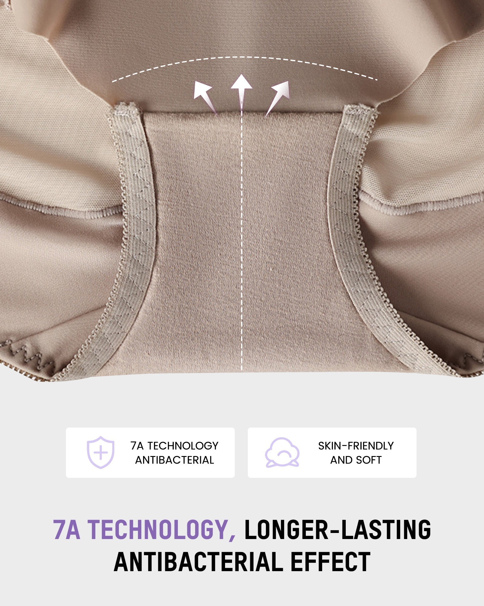 Invisible Mesh High-Waist Shaping Panties 3-Pack: Strong Tummy Control & Lift