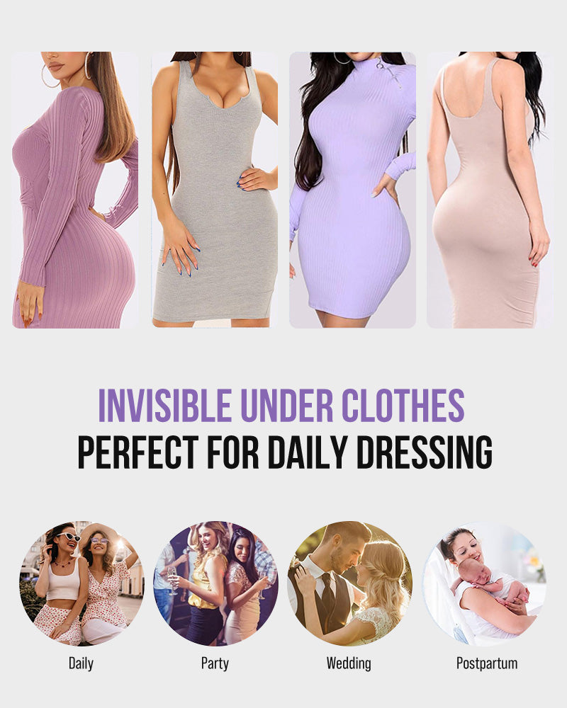 Invisible Mesh High-Waist Shaping Panties 3-Pack: Strong Tummy Control & Lift