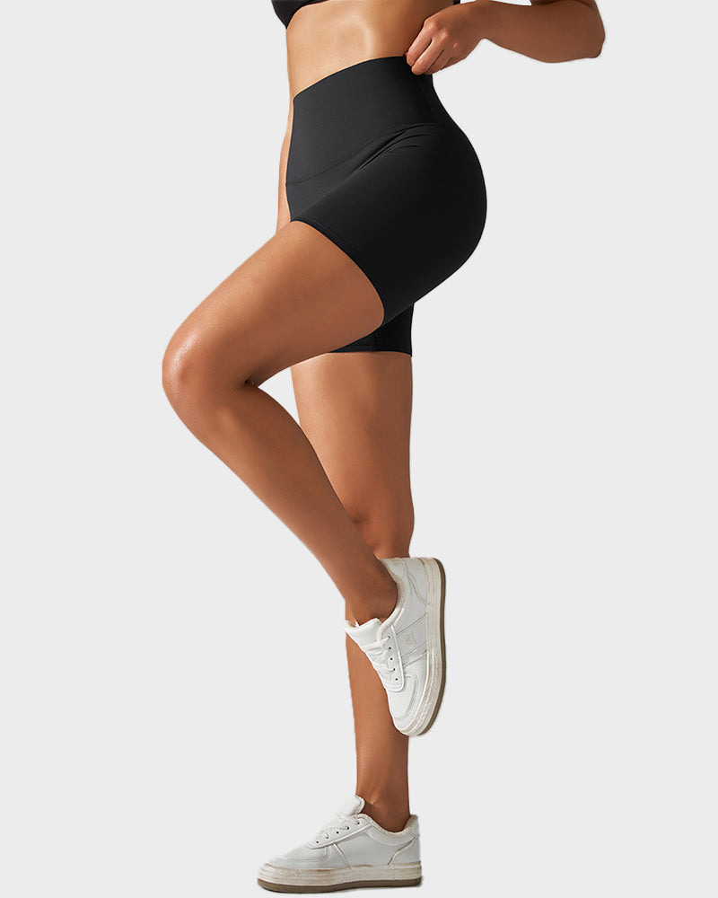 SheCurve High-Waist Mesh Tummy Control Breathable Boyshorts for Smooth Shaping
