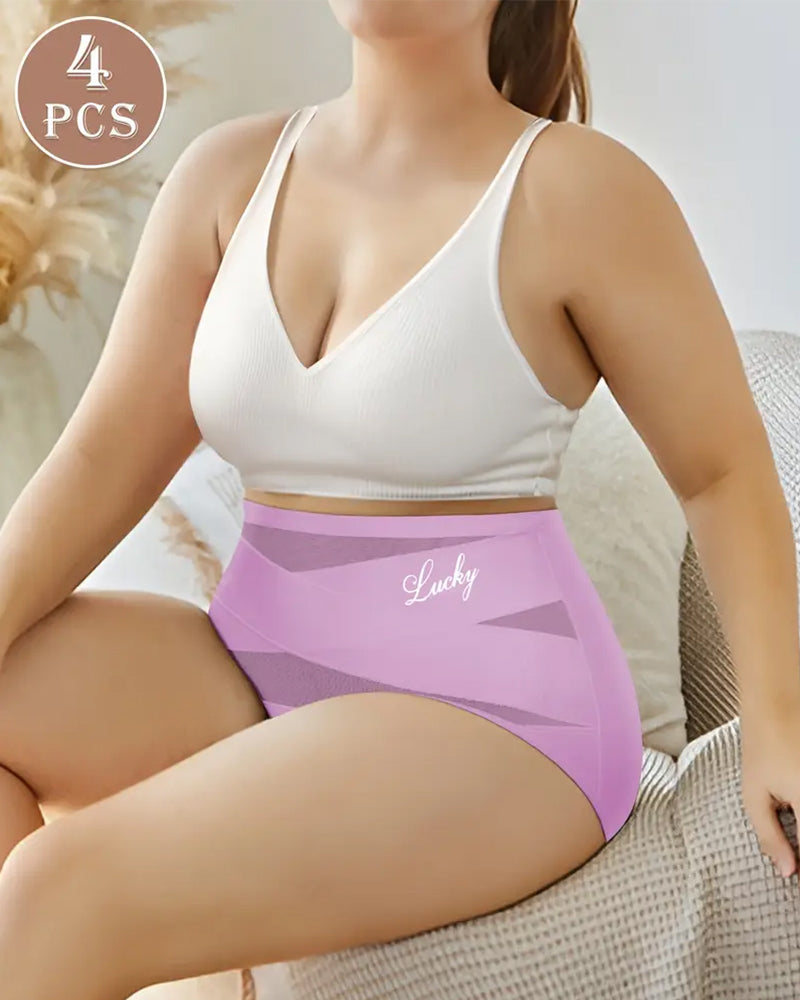 SheCurve Invisible High-Waist Tummy Control Seamless Shaping Panties for Women