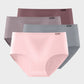 Luxurious High-Waisted Cotton Seamless Lifting Briefs 4-Pack for Ultimate Comfort