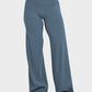 Ultra-Flattering High-Waisted Wide-Leg Yoga Lounge Pants with Tummy Control