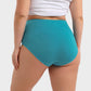 Women's Soft Cotton High-Waist Full Coverage Briefs Underwear 4-Pack