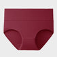 Women's Soft Cotton High-Waist Full Coverage Briefs Underwear 4-Pack