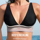 Chic High Waisted Tummy Control Color Block Bikini Set for Women