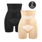 SheCurve High Waist Cross Compression Mid-Thigh Shaping Shorts 2-Pack