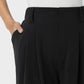 Cozy High Waisted Waffle Knit Wide Leg Pants with Functional Pockets