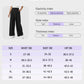Cozy High Waisted Waffle Knit Wide Leg Pants with Functional Pockets