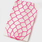 Sparkling Rhinestone Large Grid Fishnet Tights
