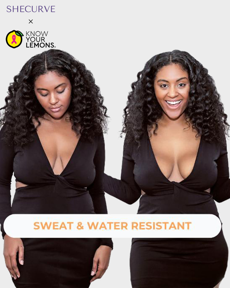 Invisible Reusable Sticky Breast Lift Inserts for Instant 2-Cup Boost