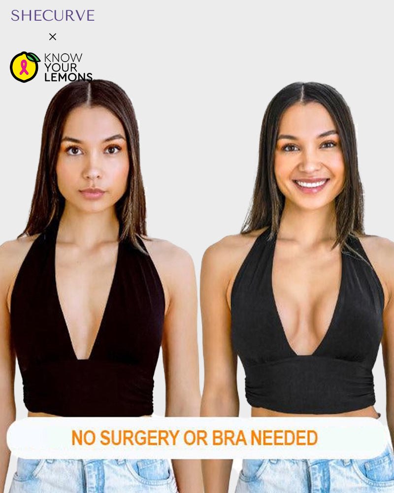 Invisible Reusable Sticky Breast Lift Inserts for Instant 2-Cup Boost