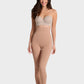 Invisible High-Waist Butt-Lifting Capri Shaper: Seamless Tummy Control Body Shaper