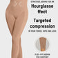 Invisible High-Waist Butt-Lifting Capri Shaper: Seamless Tummy Control Body Shaper