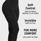 Invisible High-Waist Butt-Lifting Capri Shaper: Seamless Tummy Control Body Shaper