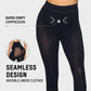 Invisible High-Waist Butt-Lifting Capri Shaper: Seamless Tummy Control Body Shaper