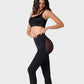 Invisible High-Waist Butt-Lifting Capri Shaper: Seamless Tummy Control Body Shaper