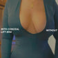 Invisible Lift Adhesive Strapless Backless Bra - Reusable Silicone Nipple Covers