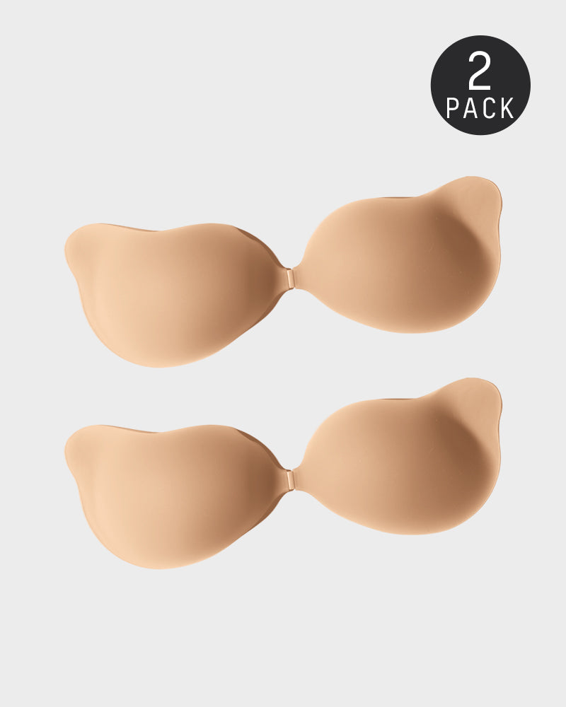 Invisible Lift Sticky Cleavage Bra: Reusable Silicone Adhesive for Invisible Support