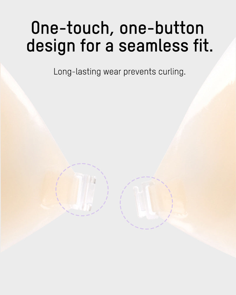 Reusable Invisible Lifting Silicone Adhesive Bra Cups for Strapless Dresses