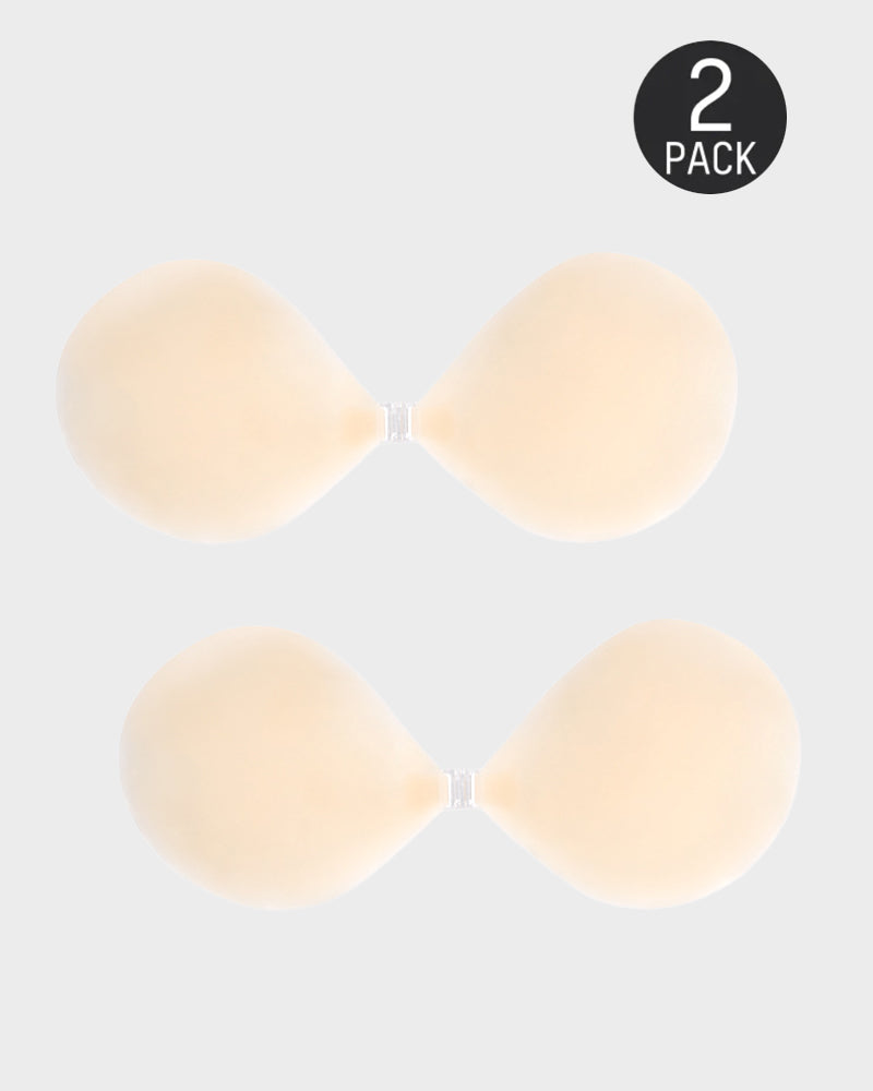 Reusable Invisible Lifting Silicone Adhesive Bra Cups for Strapless Dresses