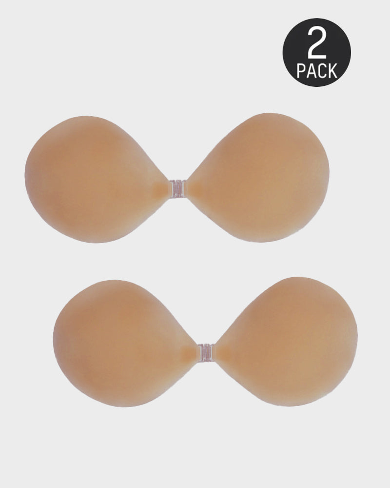 Reusable Invisible Lifting Silicone Adhesive Bra Cups for Strapless Dresses