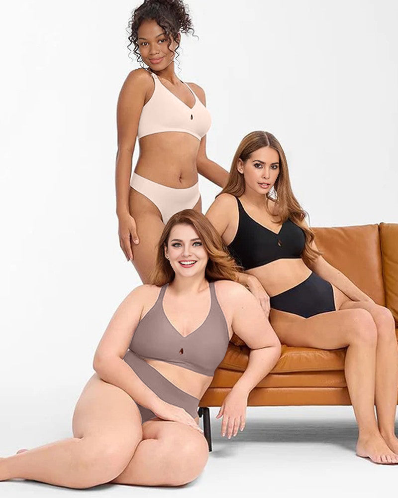 Invisible Jelly Lift Bra: Breathable, Wireless, Seamless Support for Everyday Comfort