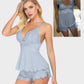 Luxurious Lace-Trim Modal Cami Shorts Pajama Set for Ultimate Comfort Lounging