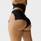 Luxurious Lace Trim Satin Pajama Set: Silky Cami Top and Flirty Split Shorts