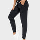 Women's Lightweight High-Waist Tapered Joggers: Soft, Stretch, Comfort Pockets