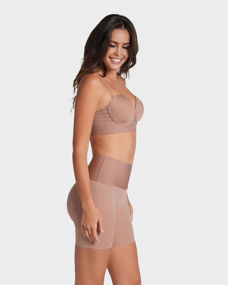 Lightweight High-Waist Tummy Control Shaper Shorts for Women's Activewear