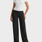Elegant High-Waist Wide-Leg Yoga Pants: Professional Comfort, Stylish Flowy Design