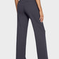 Elegant High-Waist Wide-Leg Yoga Pants: Professional Comfort, Stylish Flowy Design