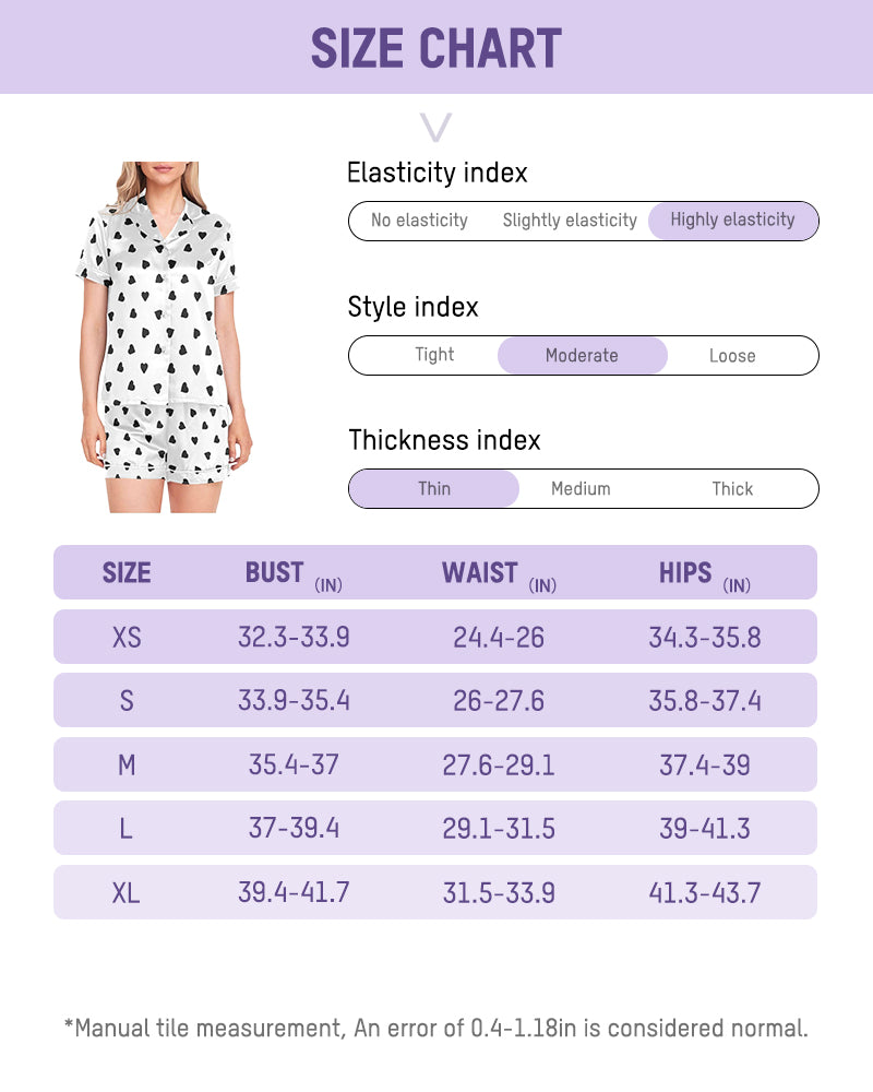 Luxurious Silky Satin Leopard Print 2-Piece Pajama Set with Shorts