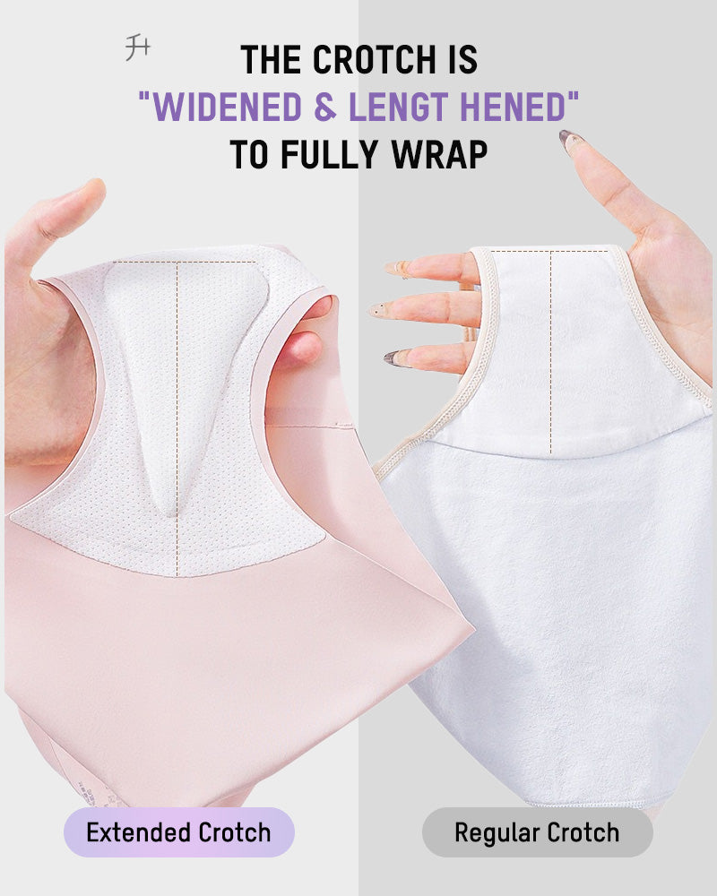 5-Pack Seamless Mid-Rise No-Show Breathable Sport Control Panties for Women