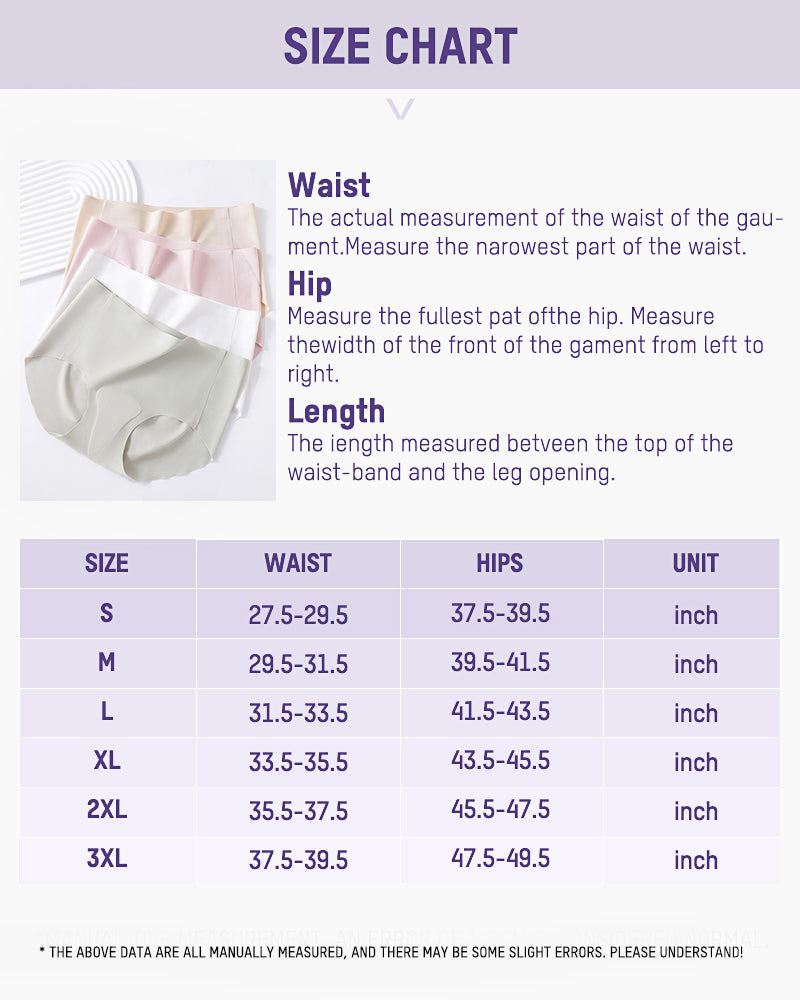 5-Pack Seamless Mid-Rise No-Show Breathable Sport Control Panties for Women